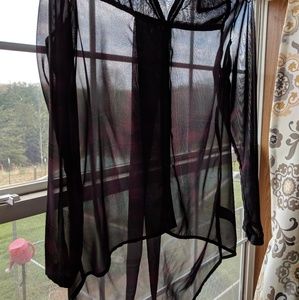 Sheer blouse